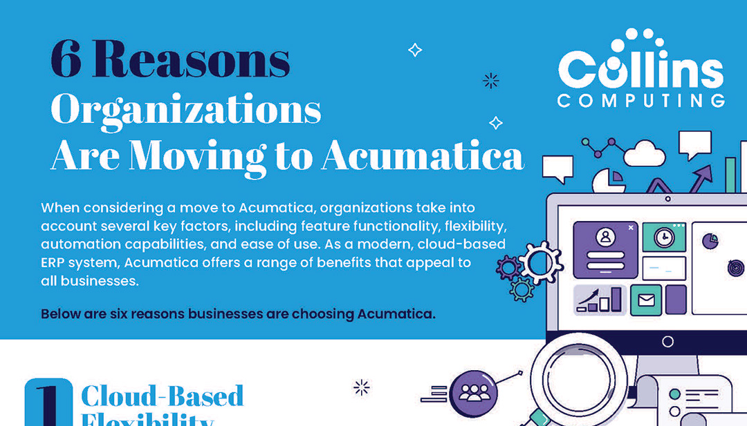 6 reasons moving to acumatica infographic